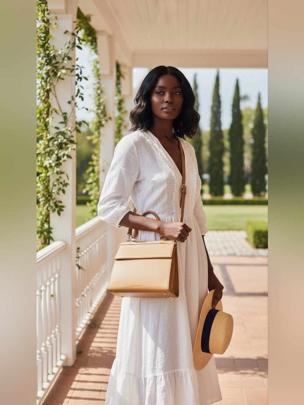Modern Picnic Tan Camel Insulated Lunch Bag Tote Structured Vegan Leather Bag